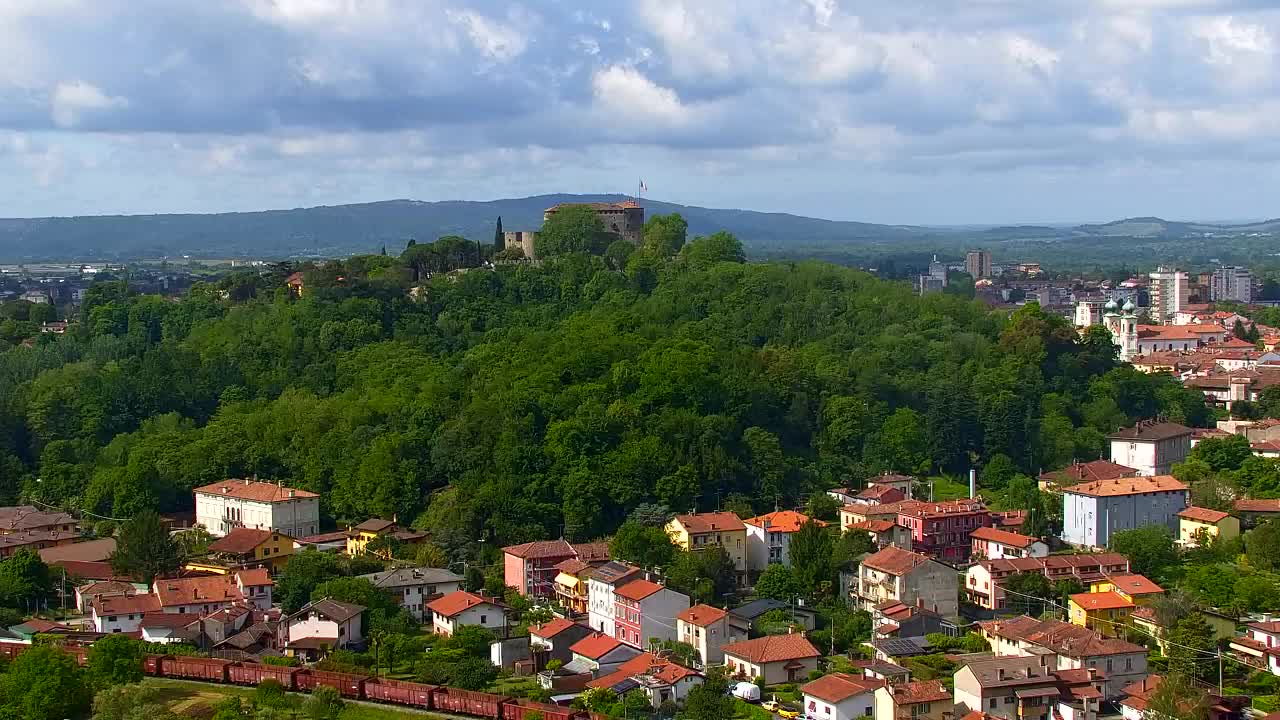 Nova Gorica in Gorica: Čudovit Razgled iz Frančiškanskega Samostana Kostanjevica