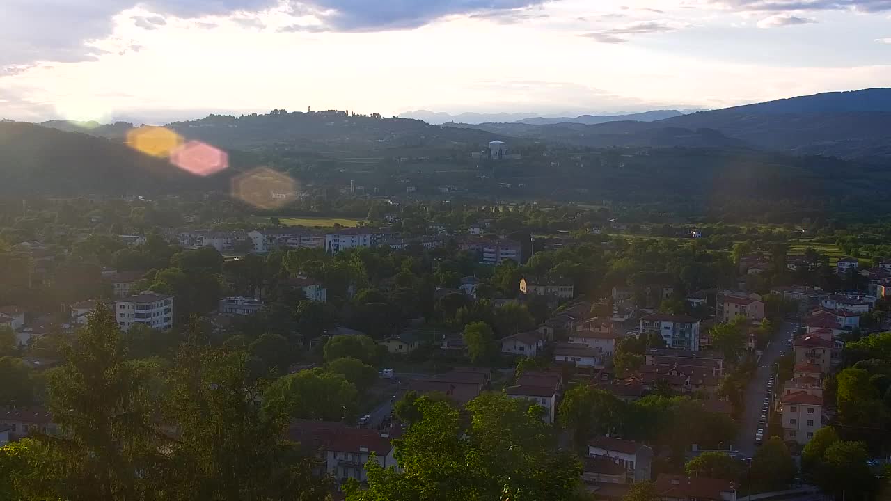 Nova Gorica et Gorizia : Vue Imprenable depuis le Monastère Franciscain de Kostanjevica
