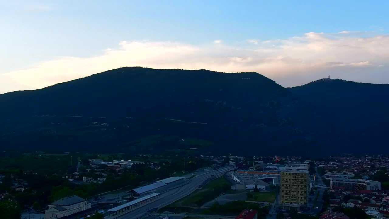 Nova Gorica et Gorizia : Vue Imprenable depuis le Monastère Franciscain de Kostanjevica