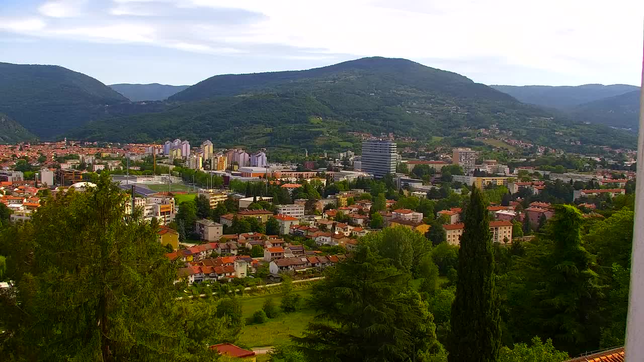 Nova Gorica et Gorizia : Vue Imprenable depuis le Monastère Franciscain de Kostanjevica