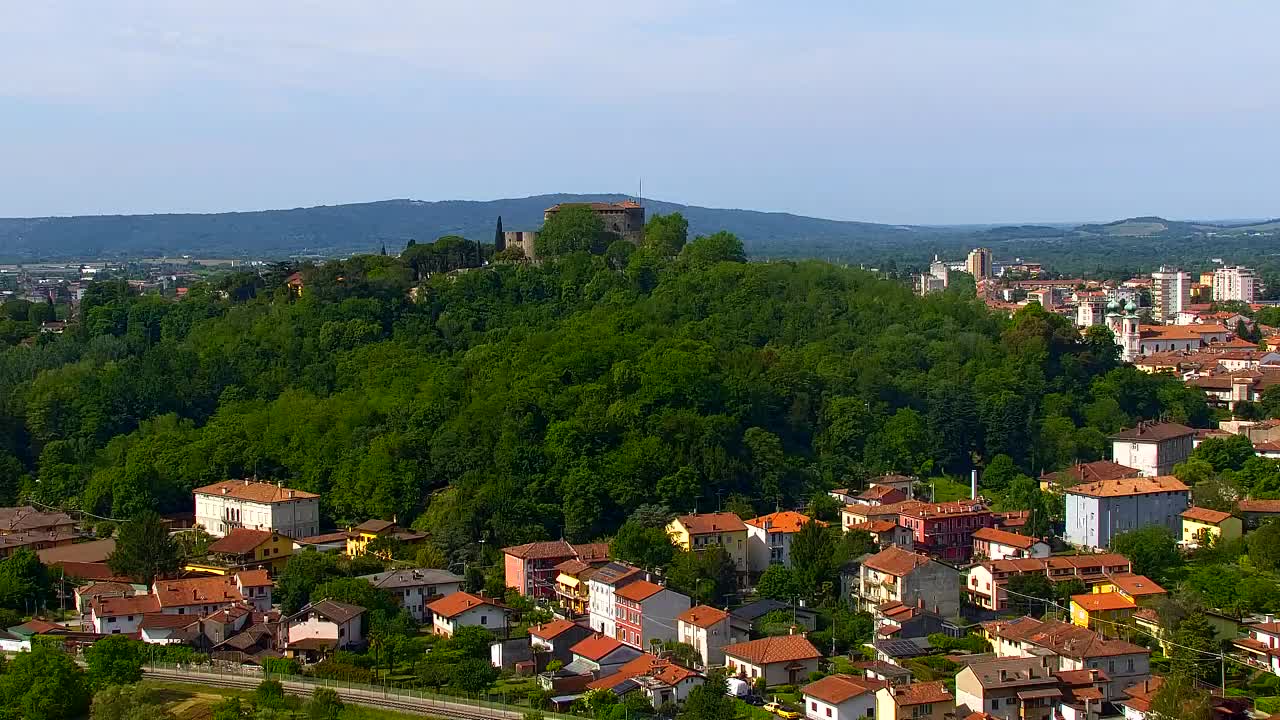 Nova Gorica et Gorizia : Vue Imprenable depuis le Monastère Franciscain de Kostanjevica