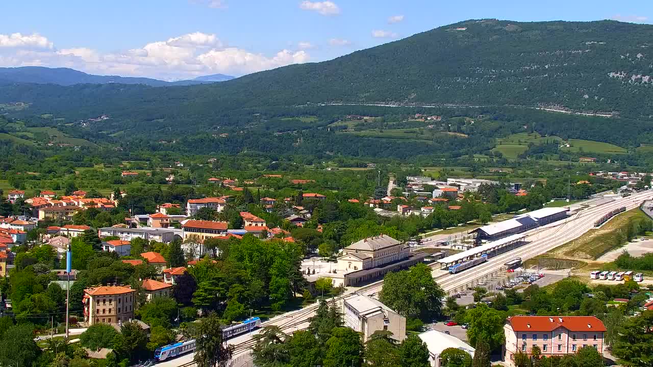 Nova Gorica i Gorica: Prekrasan Pogled iz Franjevačkog Samostana Kostanjevica