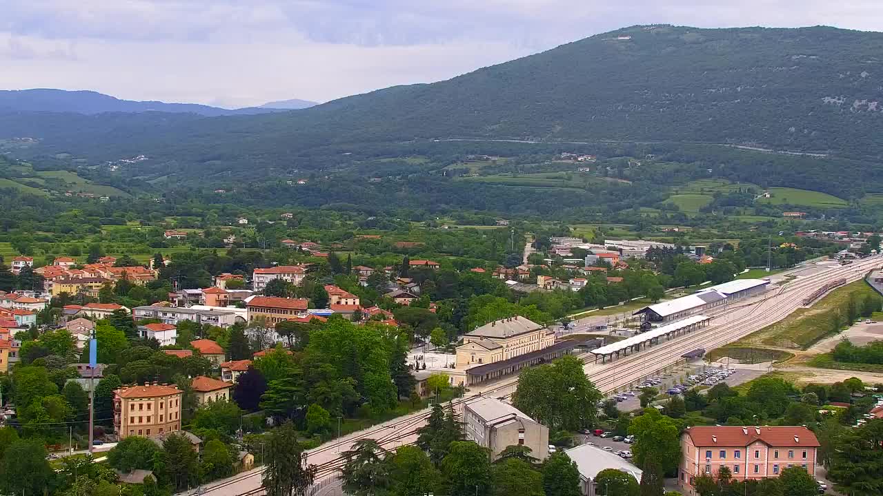 Nova Gorica i Gorica: Prekrasan Pogled iz Franjevačkog Samostana Kostanjevica