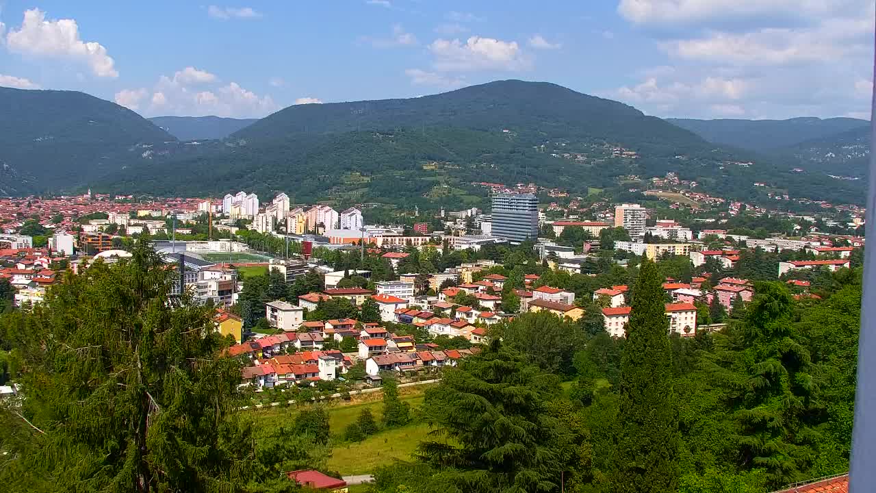 Nova Gorica et Gorizia : Vue Imprenable depuis le Monastère Franciscain de Kostanjevica