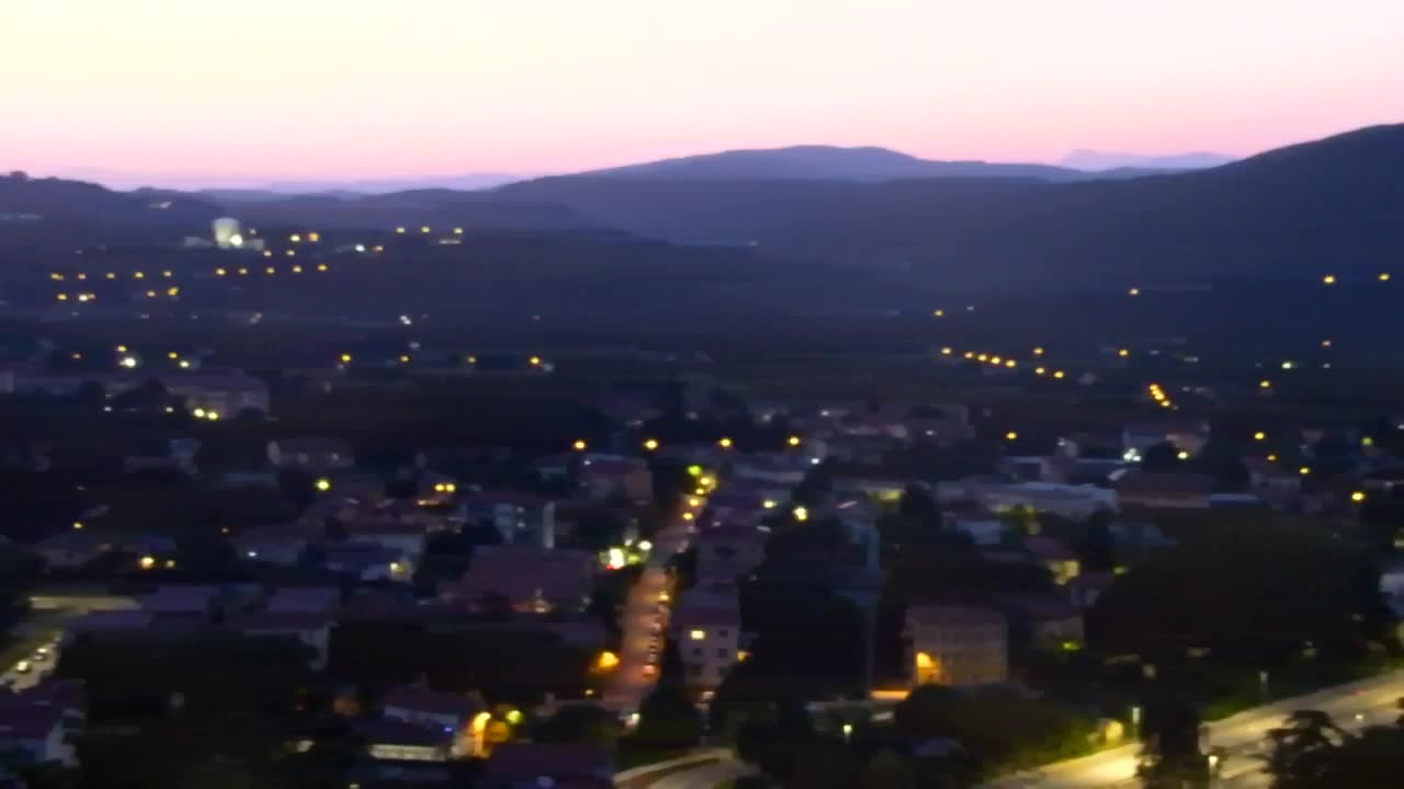 Nova Gorica et Gorizia : Vue Imprenable depuis le Monastère Franciscain de Kostanjevica