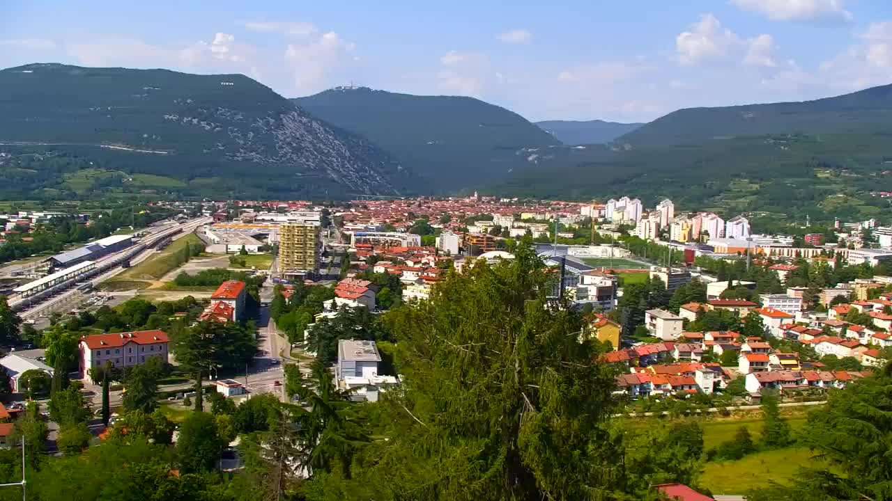 Nova Gorica et Gorizia : Vue Imprenable depuis le Monastère Franciscain de Kostanjevica