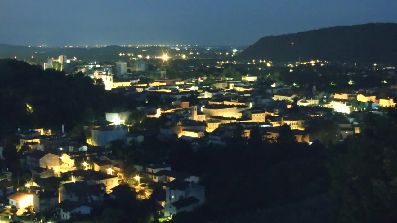 Nova Gorica in Gorica: Čudovit Razgled iz Frančiškanskega Samostana Kostanjevica