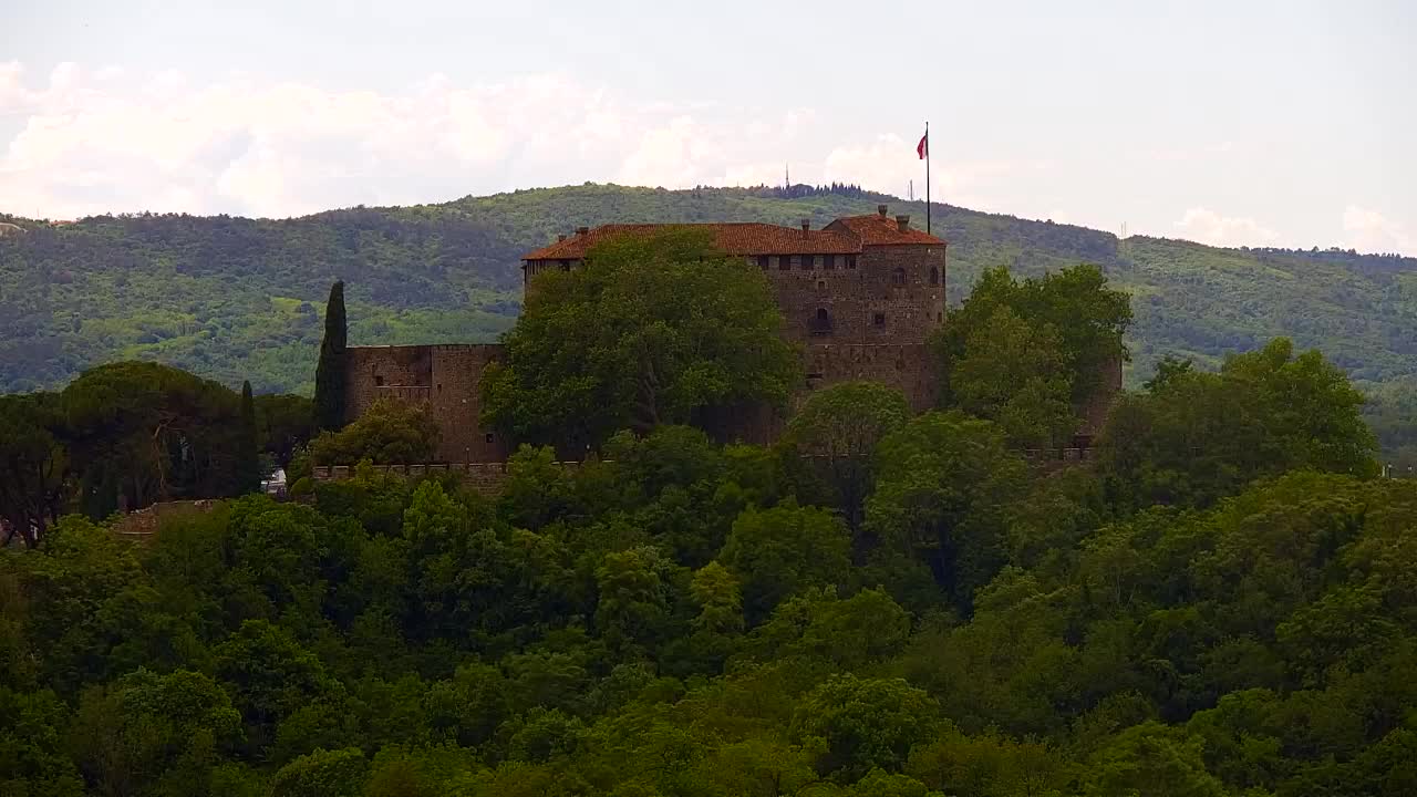 Nova Gorica y Gorizia: Impresionantes Vistas desde el Monasterio Franciscano de Kostanjevica