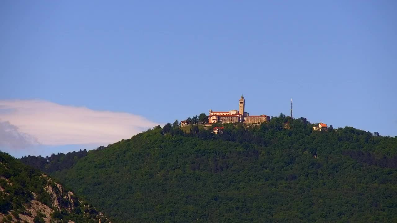 Nova Gorica i Gorica: Prekrasan Pogled iz Franjevačkog Samostana Kostanjevica