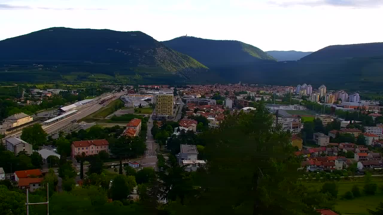 Nova Gorica in Gorica: Čudovit Razgled iz Frančiškanskega Samostana Kostanjevica