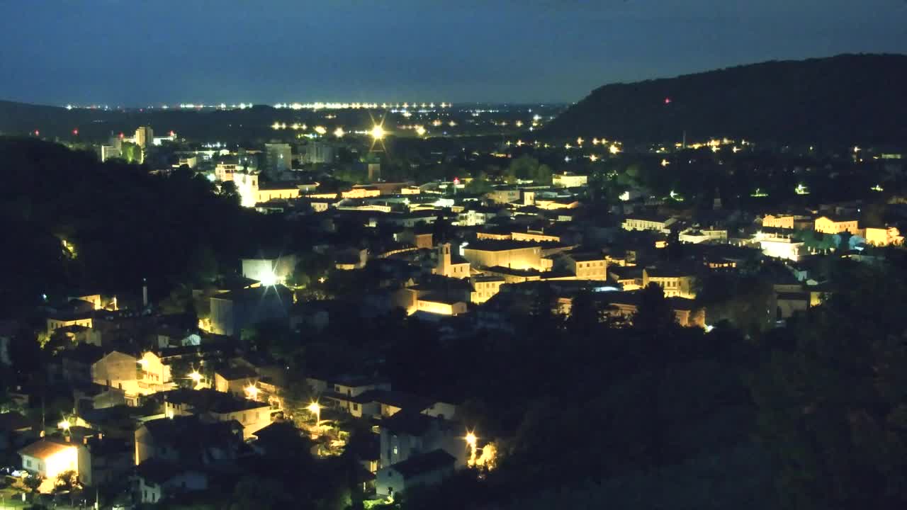Nova Gorica in Gorica: Čudovit Razgled iz Frančiškanskega Samostana Kostanjevica