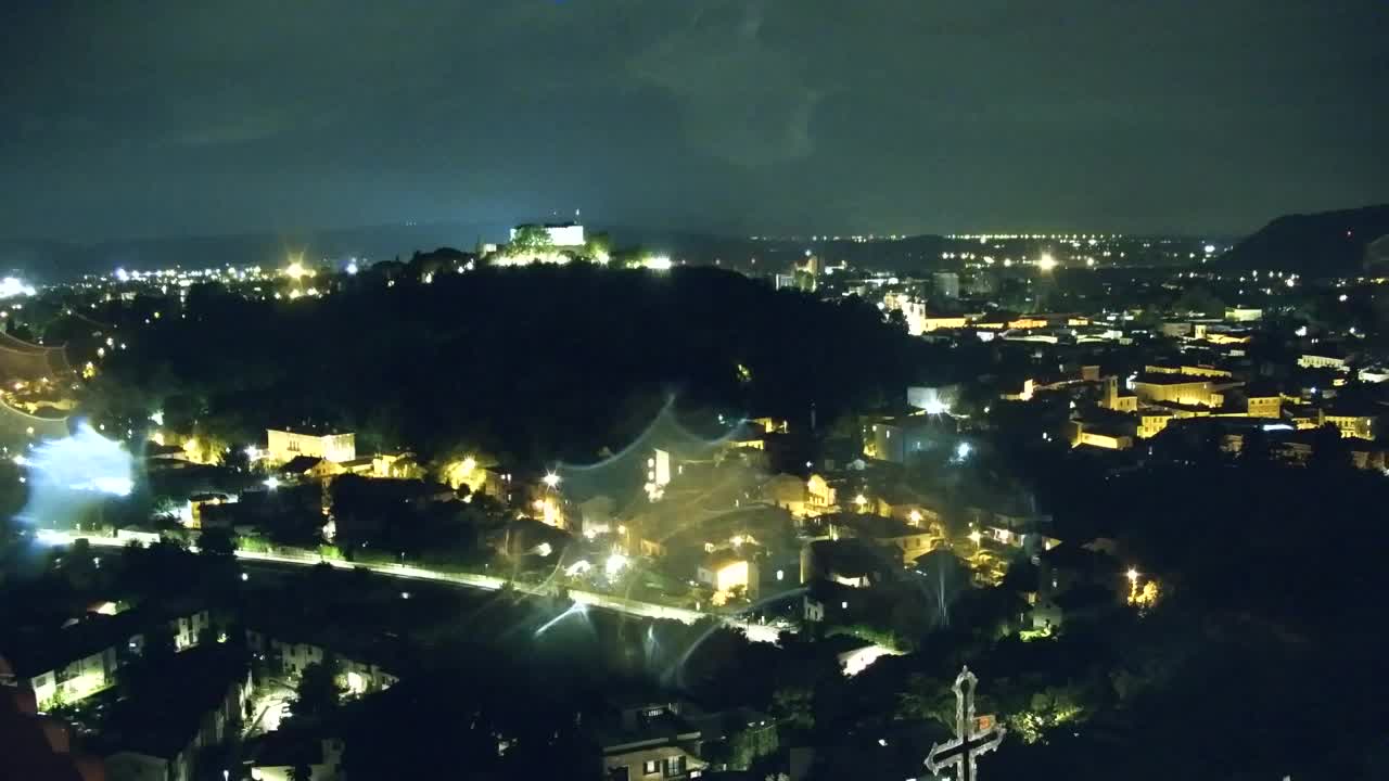 Nova Gorica et Gorizia : Vue Imprenable depuis le Monastère Franciscain de Kostanjevica