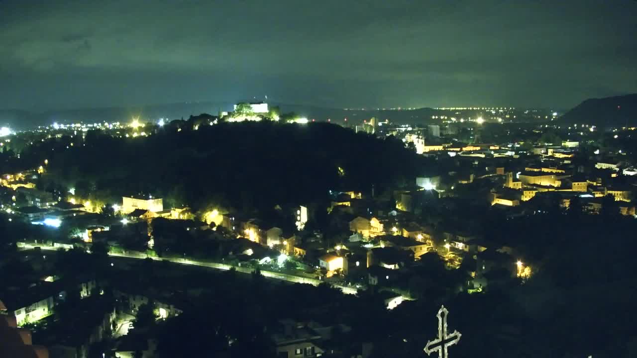Nova Gorica et Gorizia : Vue Imprenable depuis le Monastère Franciscain de Kostanjevica