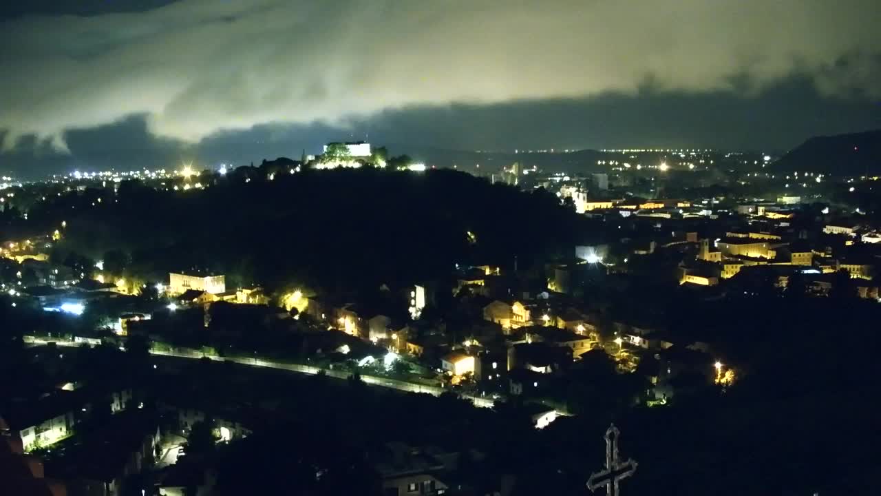 Nova Gorica et Gorizia : Vue Imprenable depuis le Monastère Franciscain de Kostanjevica