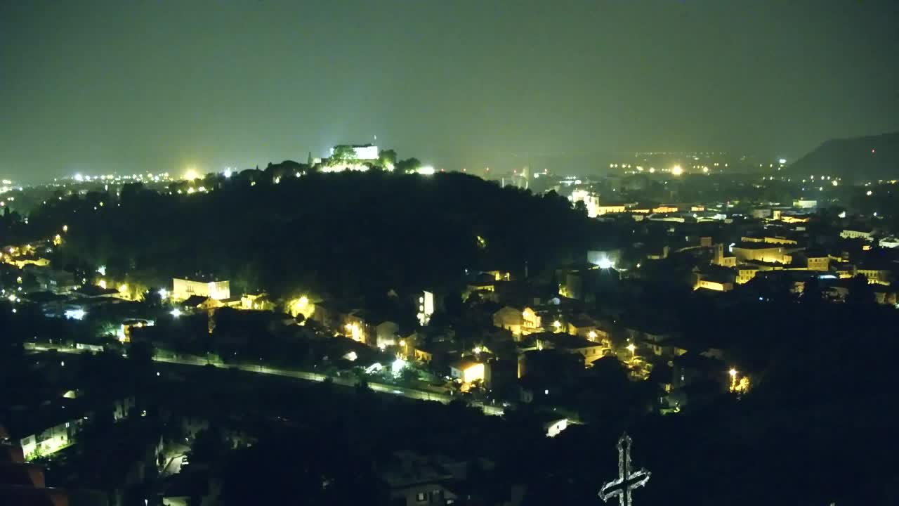 Nova Gorica in Gorica: Čudovit Razgled iz Frančiškanskega Samostana Kostanjevica