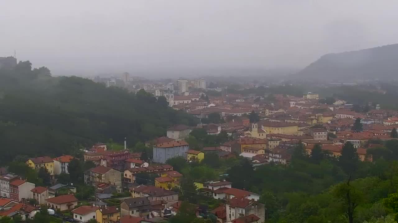 Nova Gorica in Gorica: Čudovit Razgled iz Frančiškanskega Samostana Kostanjevica