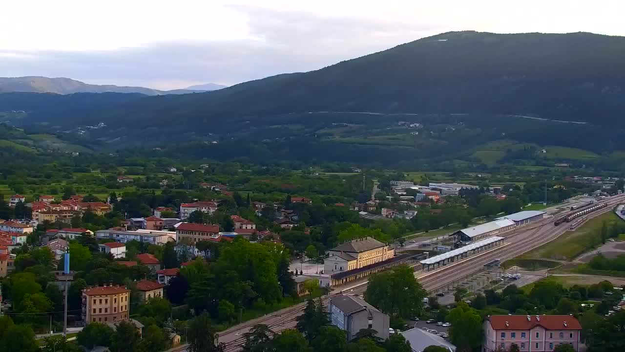 Nova Gorica in Gorica: Čudovit Razgled iz Frančiškanskega Samostana Kostanjevica