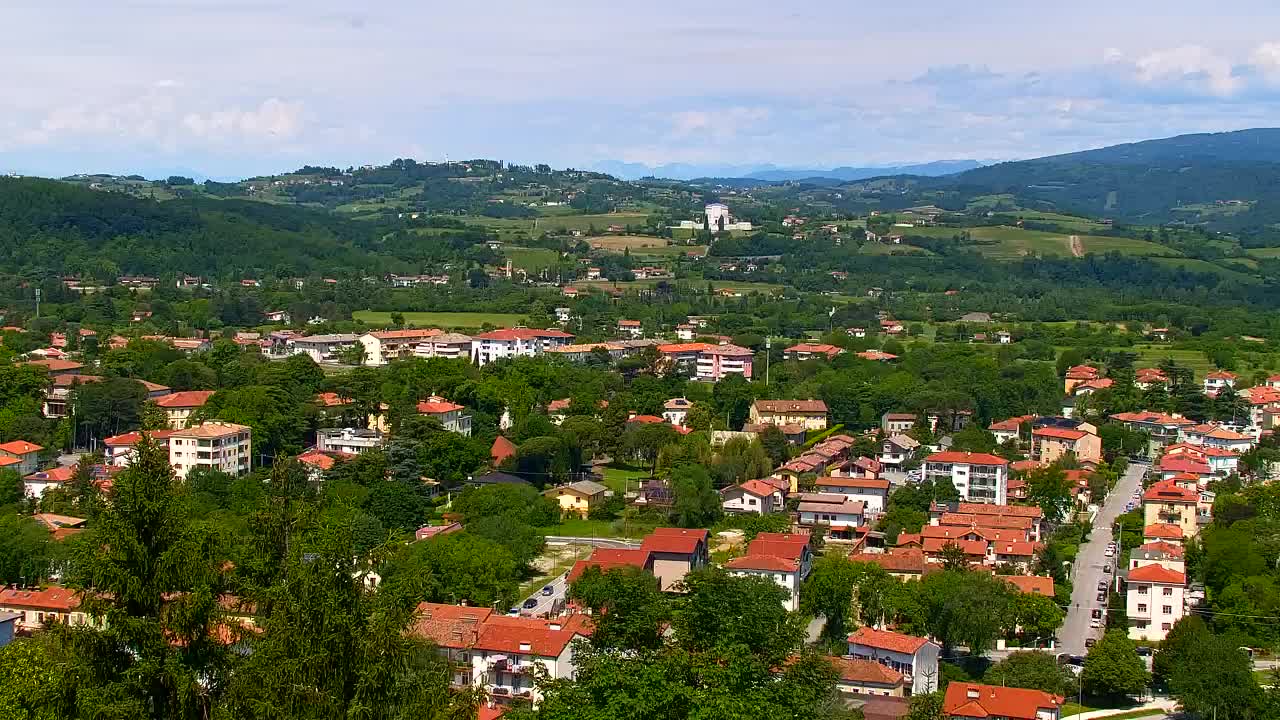 Nova Gorica et Gorizia : Vue Imprenable depuis le Monastère Franciscain de Kostanjevica
