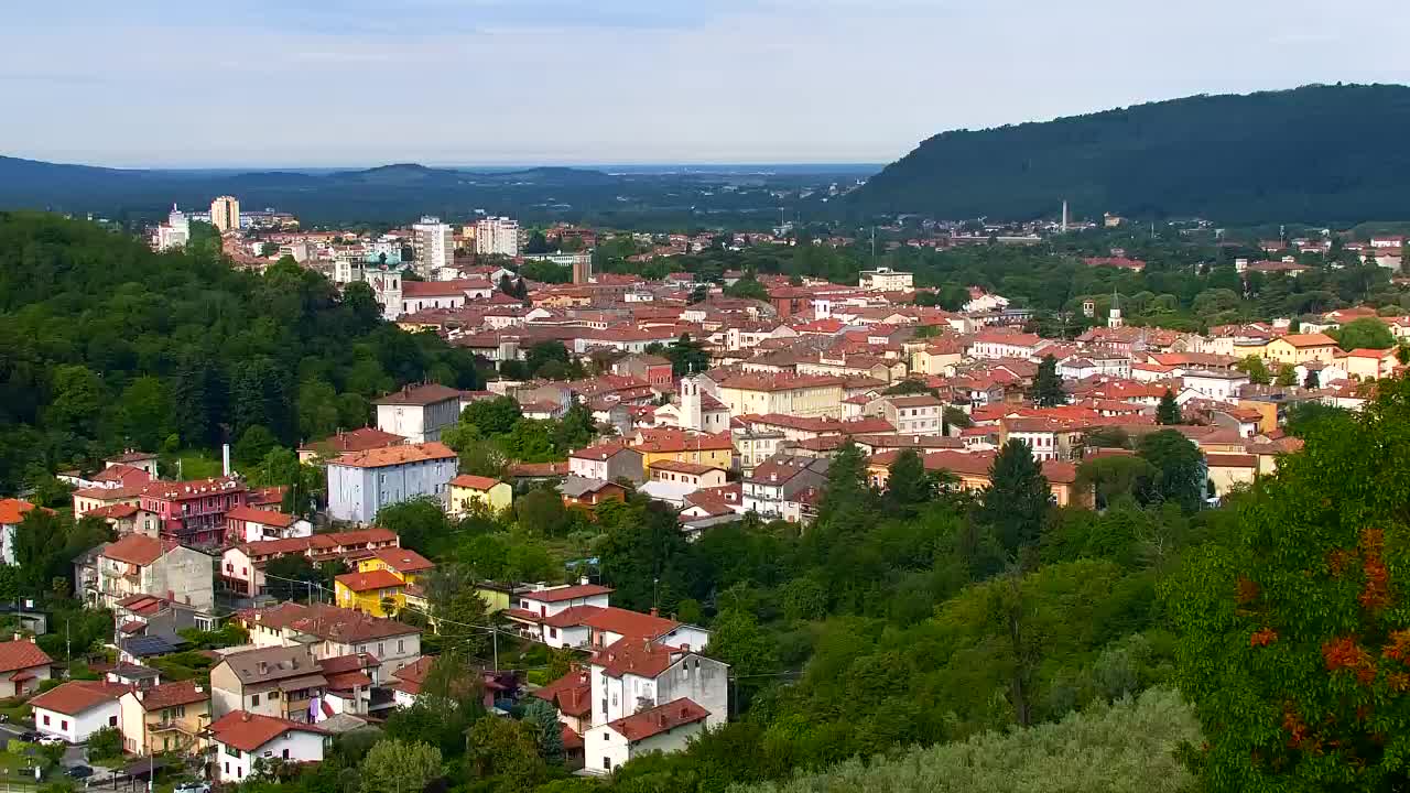 Nova Gorica in Gorica: Čudovit Razgled iz Frančiškanskega Samostana Kostanjevica