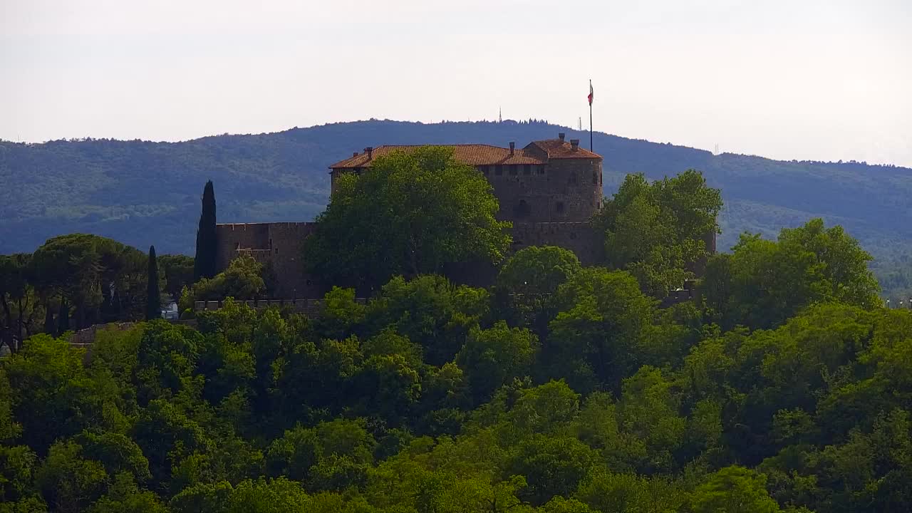 Nova Gorica i Gorica: Prekrasan Pogled iz Franjevačkog Samostana Kostanjevica