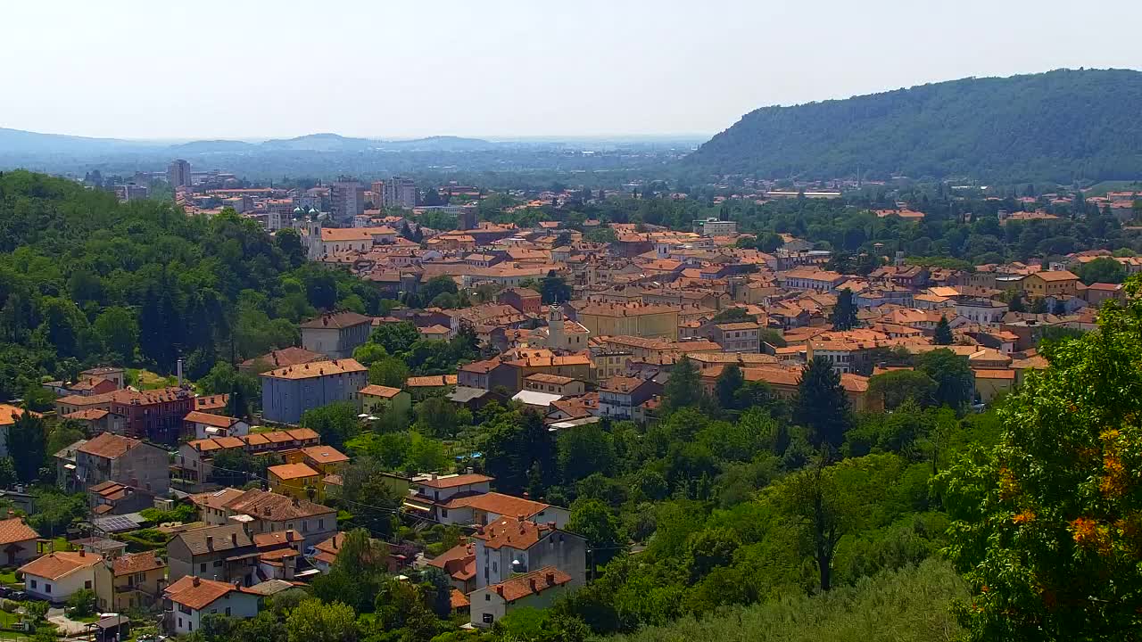 Nova Gorica in Gorica: Čudovit Razgled iz Frančiškanskega Samostana Kostanjevica