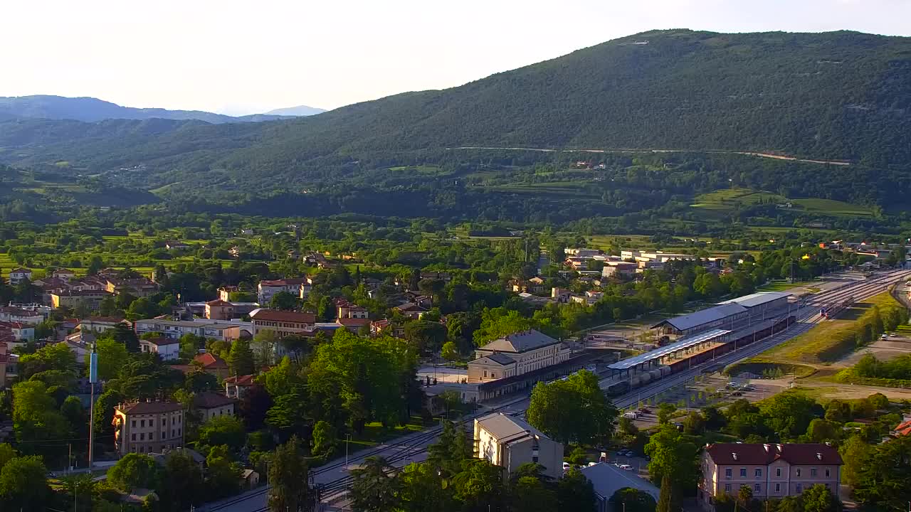 Nova Gorica in Gorica: Čudovit Razgled iz Frančiškanskega Samostana Kostanjevica
