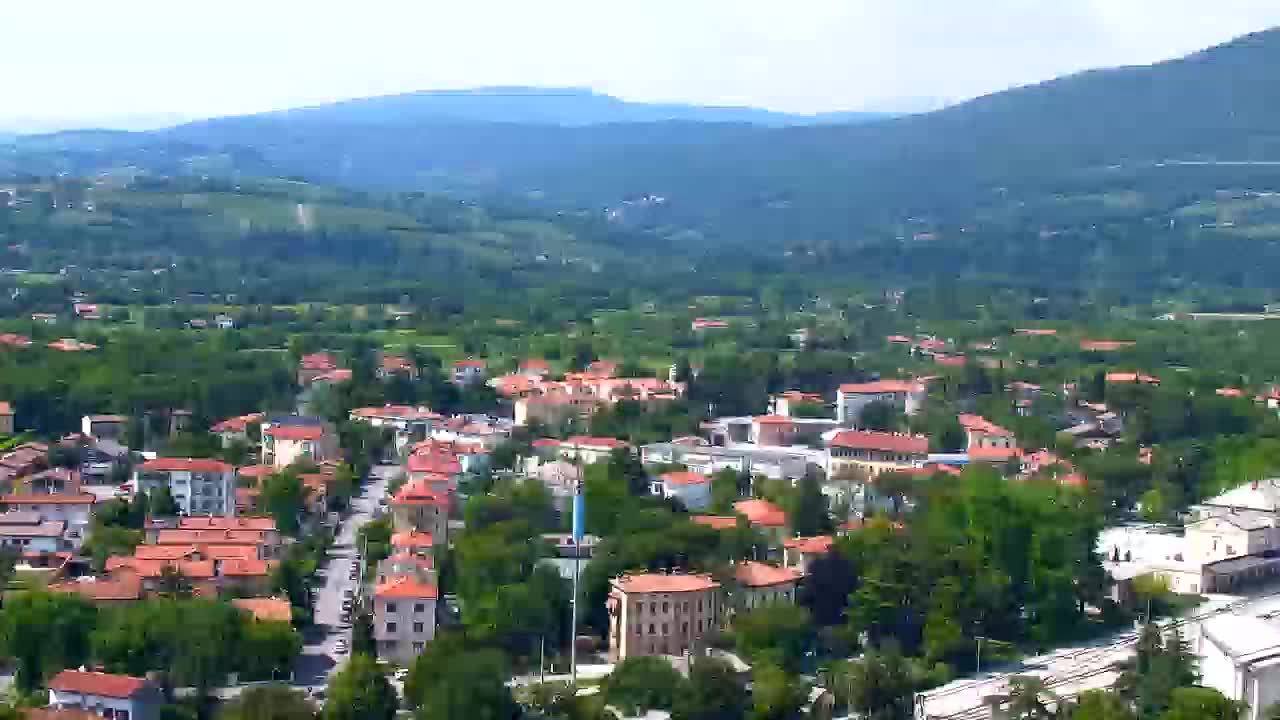 Nova Gorica in Gorica: Čudovit Razgled iz Frančiškanskega Samostana Kostanjevica