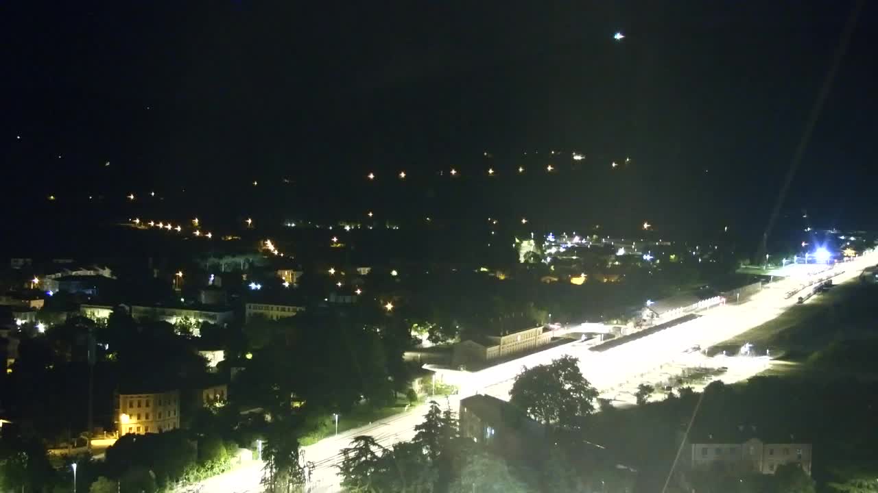 Nova Gorica in Gorica: Čudovit Razgled iz Frančiškanskega Samostana Kostanjevica
