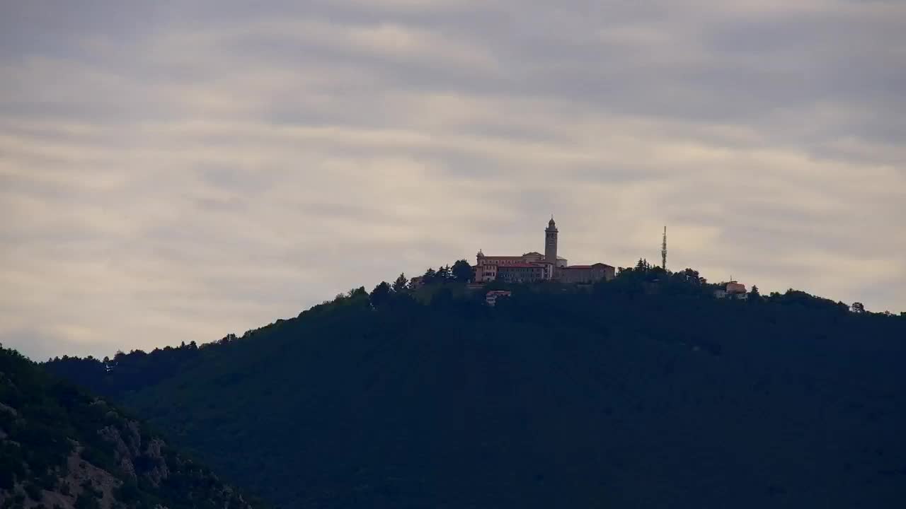 Nova Gorica in Gorica: Čudovit Razgled iz Frančiškanskega Samostana Kostanjevica