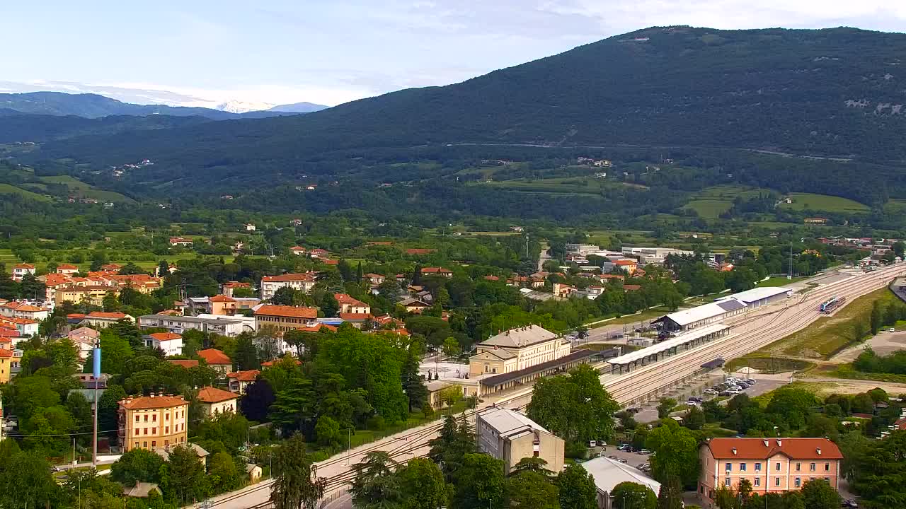 Nova Gorica in Gorica: Čudovit Razgled iz Frančiškanskega Samostana Kostanjevica