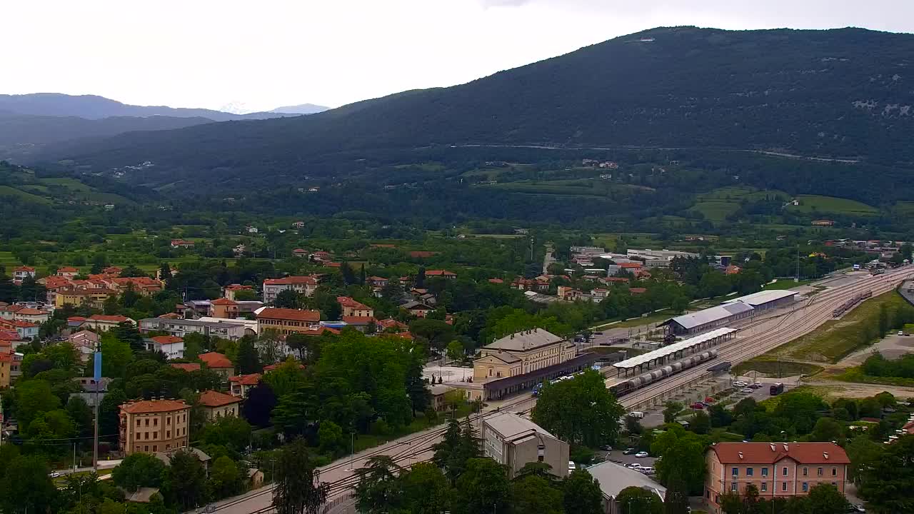 Nova Gorica in Gorica: Čudovit Razgled iz Frančiškanskega Samostana Kostanjevica