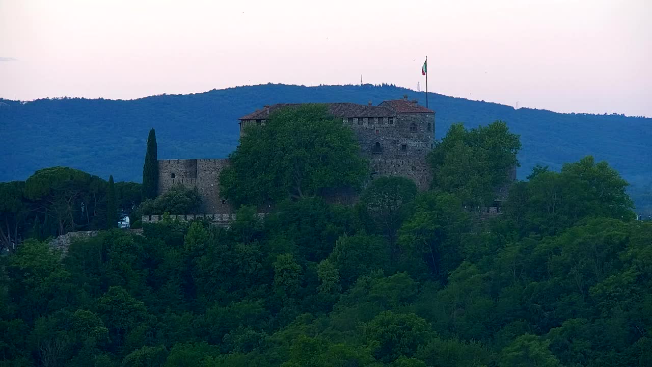 Nova Gorica in Gorica: Čudovit Razgled iz Frančiškanskega Samostana Kostanjevica