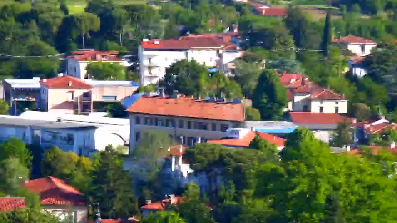 Nova Gorica et Gorizia : Vue Imprenable depuis le Monastère Franciscain de Kostanjevica