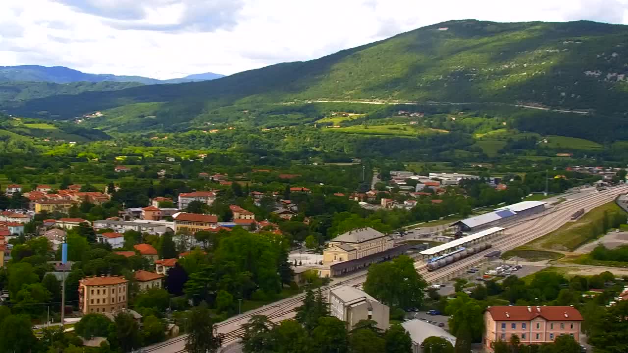 Nova Gorica in Gorica: Čudovit Razgled iz Frančiškanskega Samostana Kostanjevica
