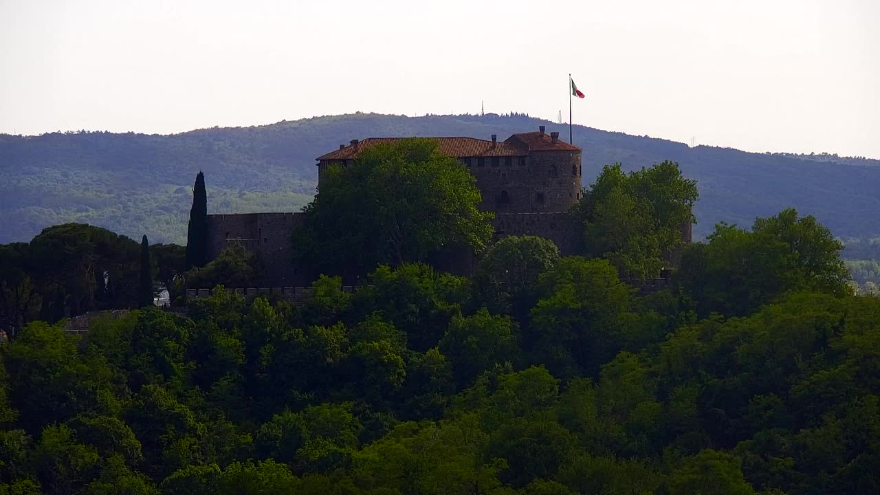 Nova Gorica y Gorizia: Impresionantes Vistas desde el Monasterio Franciscano de Kostanjevica