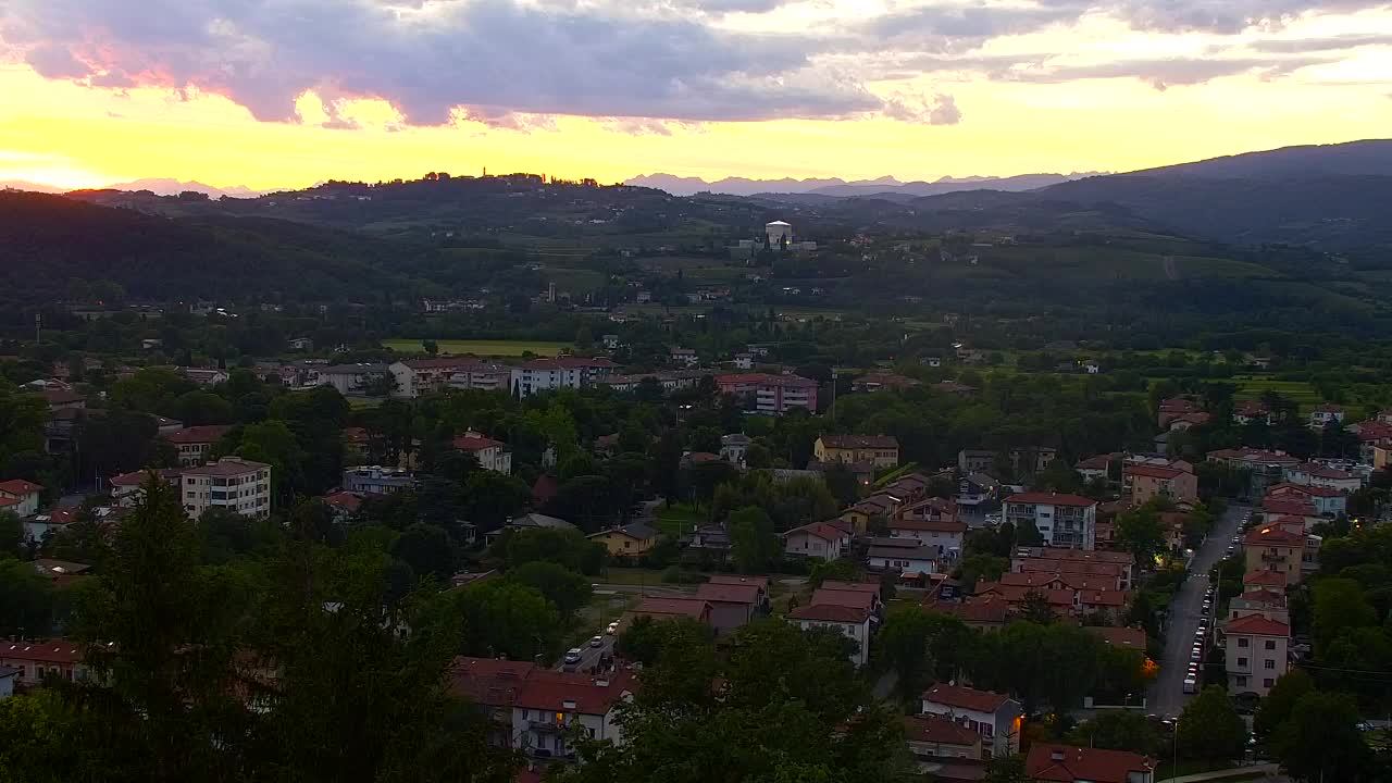 Nova Gorica et Gorizia : Vue Imprenable depuis le Monastère Franciscain de Kostanjevica