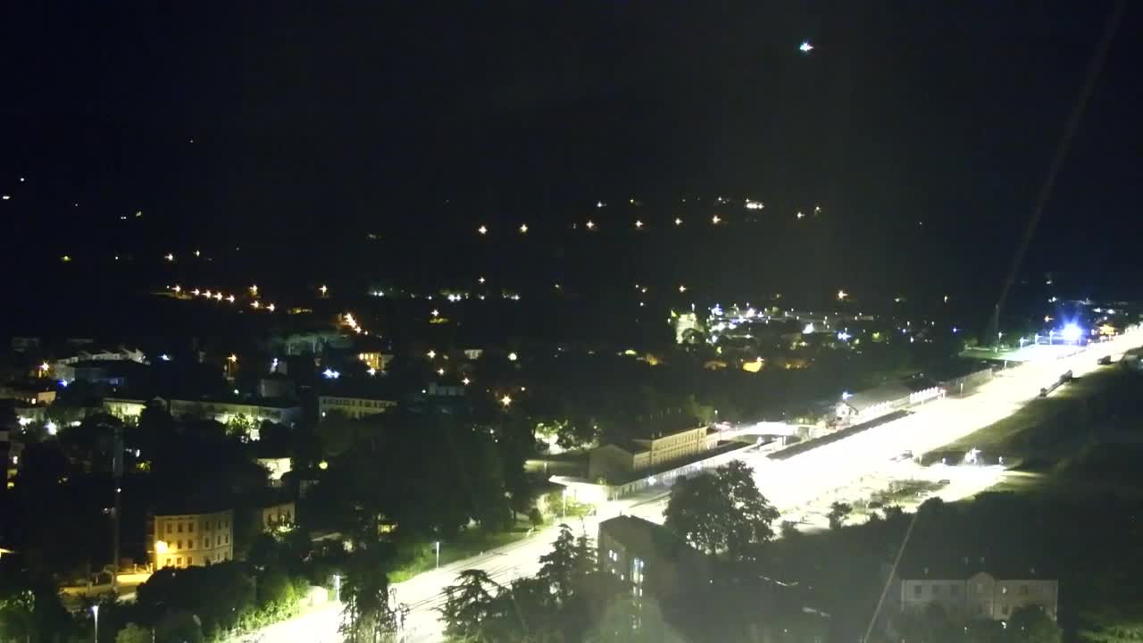 Nova Gorica i Gorica: Prekrasan Pogled iz Franjevačkog Samostana Kostanjevica