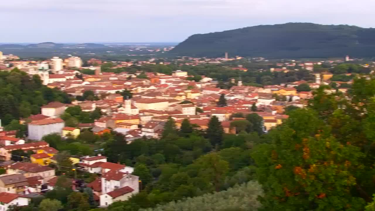 Nova Gorica in Gorica: Čudovit Razgled iz Frančiškanskega Samostana Kostanjevica