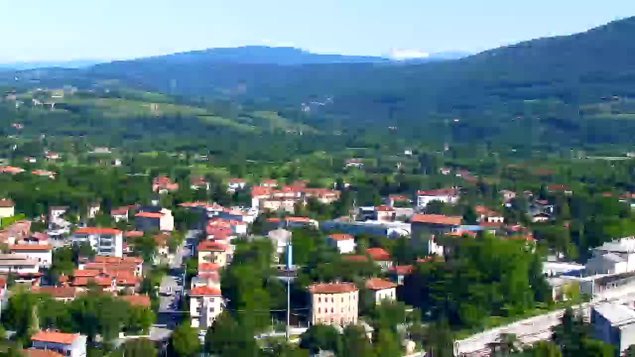 Nova Gorica i Gorica: Prekrasan Pogled iz Franjevačkog Samostana Kostanjevica