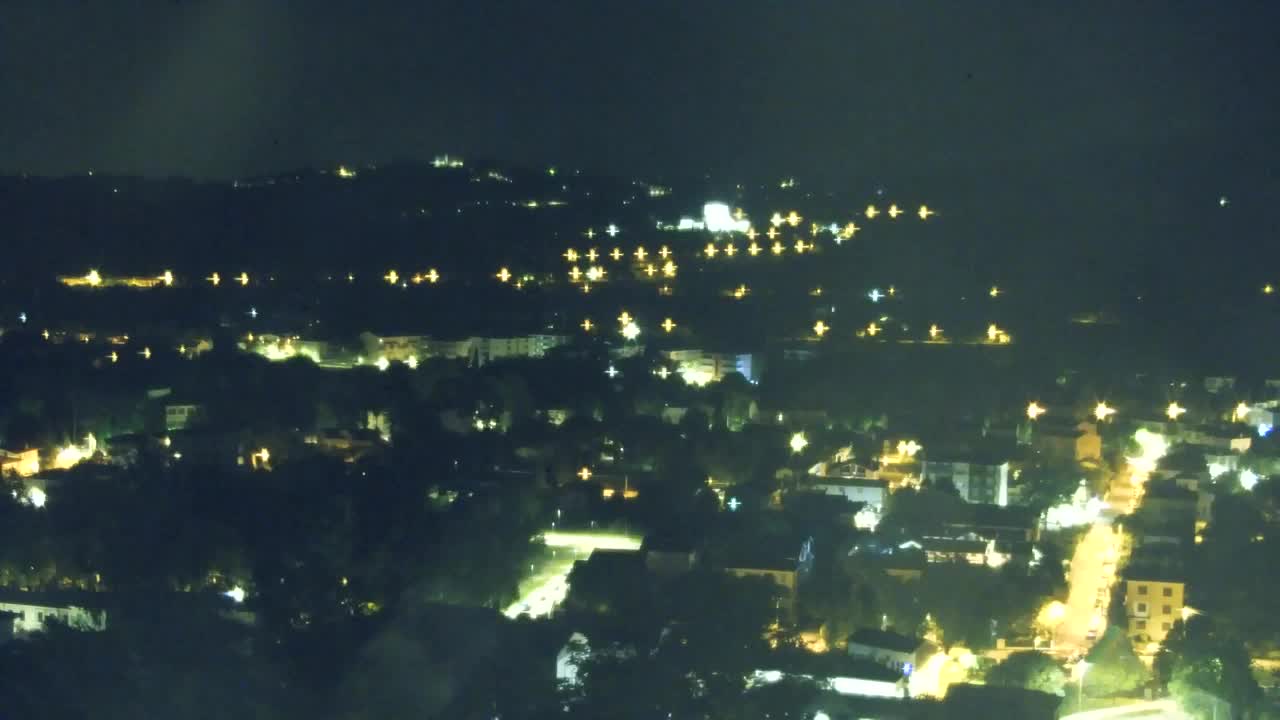 Nova Gorica in Gorica: Čudovit Razgled iz Frančiškanskega Samostana Kostanjevica