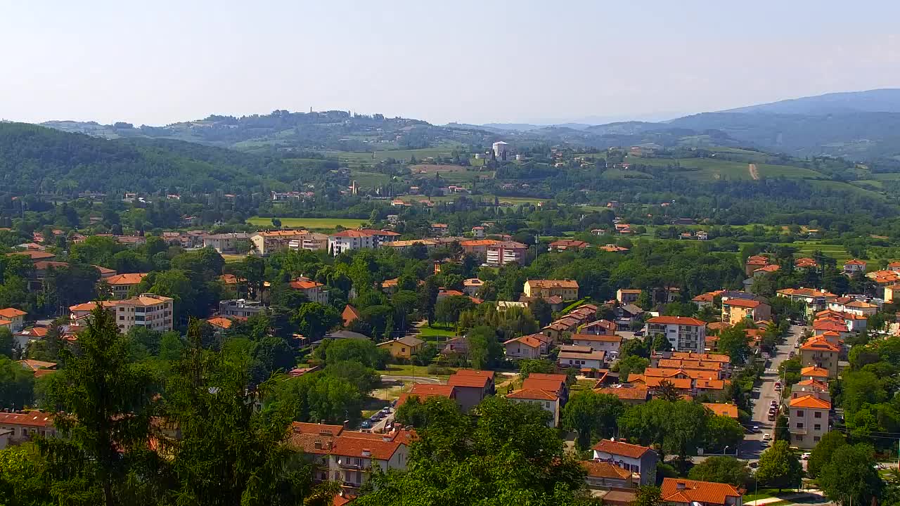 Nova Gorica in Gorica: Čudovit Razgled iz Frančiškanskega Samostana Kostanjevica