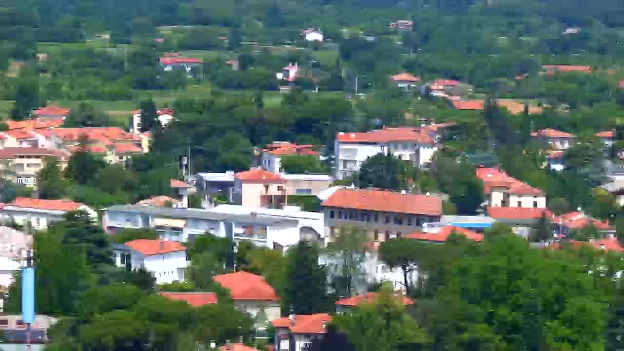 Nova Gorica y Gorizia: Impresionantes Vistas desde el Monasterio Franciscano de Kostanjevica