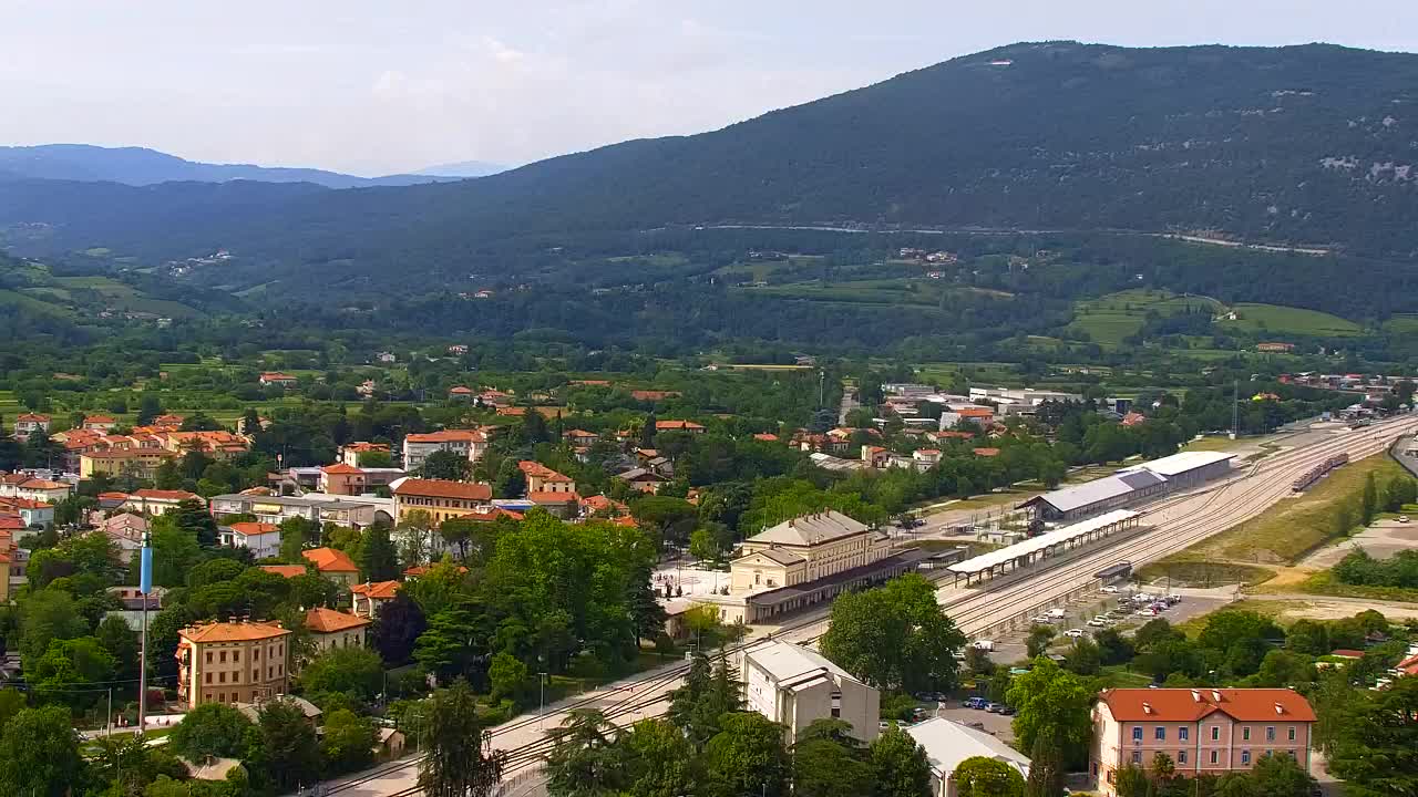 Nova Gorica i Gorica: Prekrasan Pogled iz Franjevačkog Samostana Kostanjevica