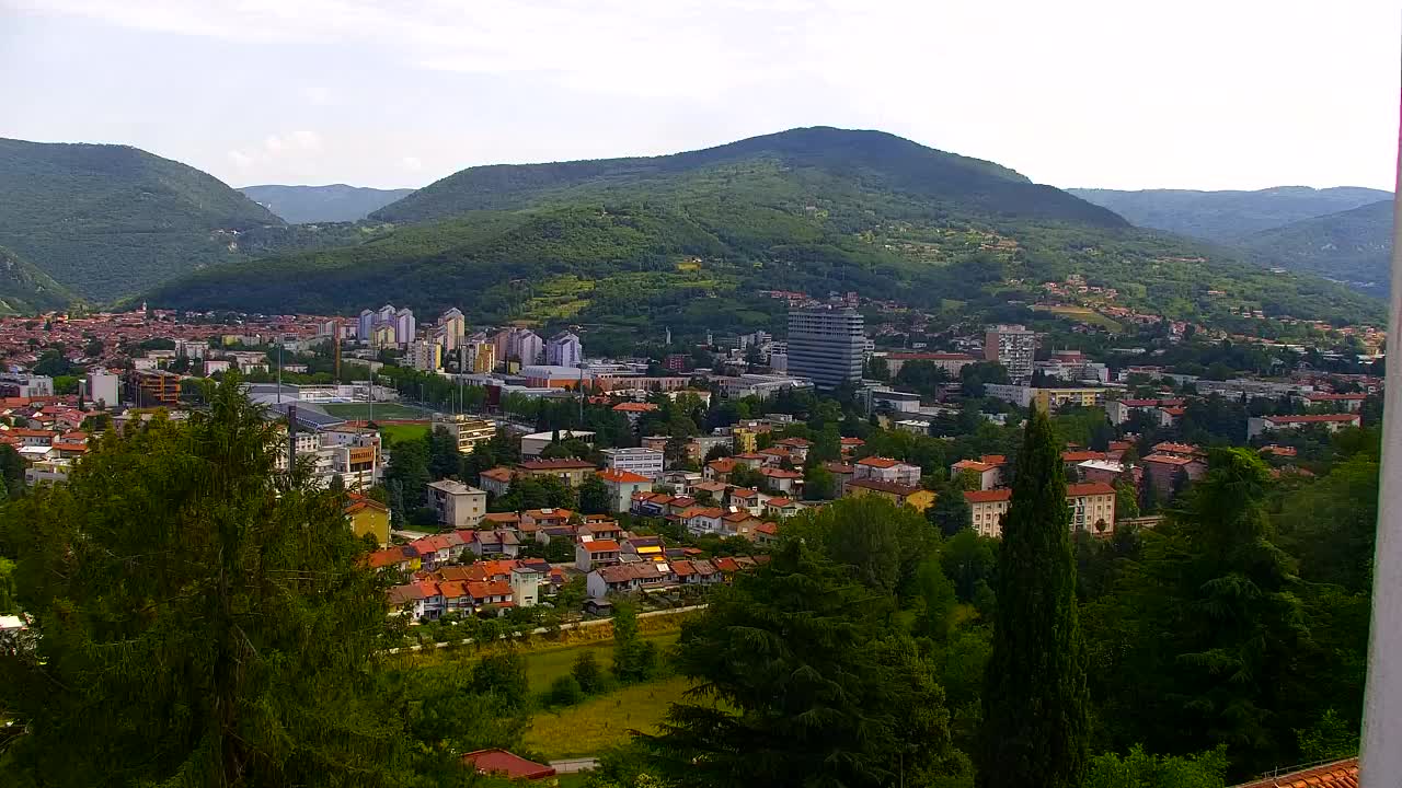 Nova Gorica i Gorica: Prekrasan Pogled iz Franjevačkog Samostana Kostanjevica