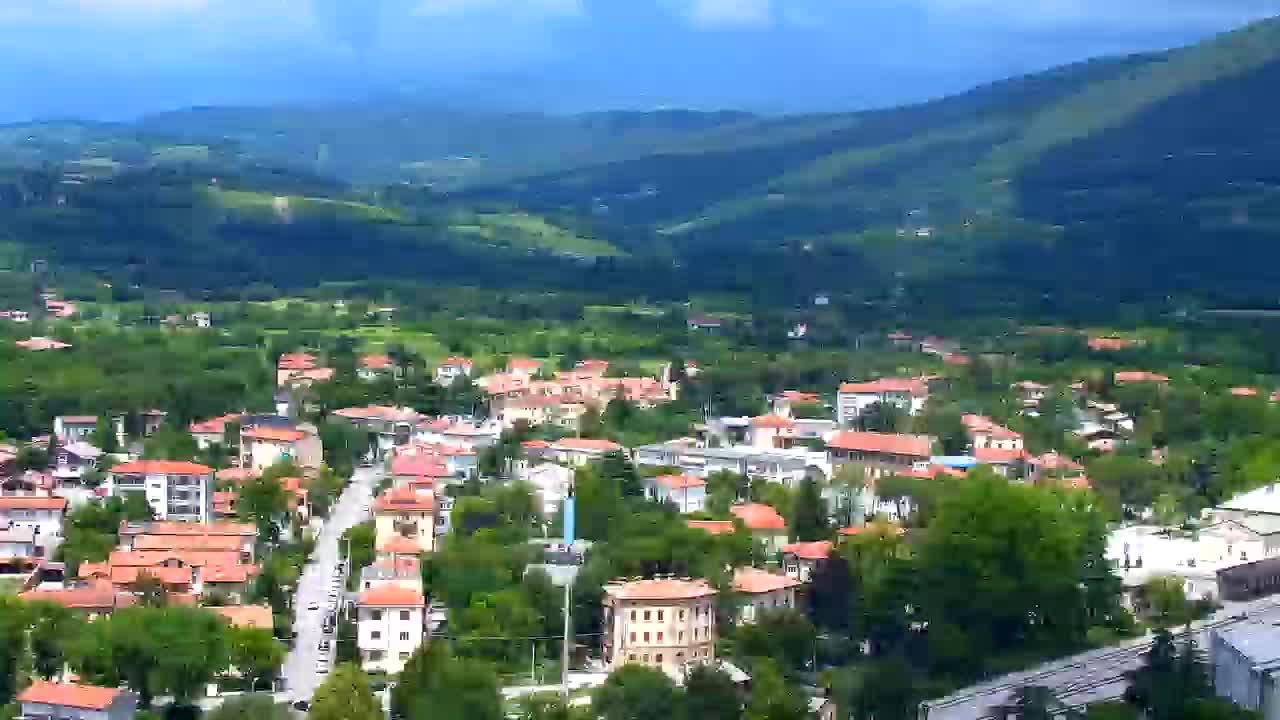 Nova Gorica in Gorica: Čudovit Razgled iz Frančiškanskega Samostana Kostanjevica