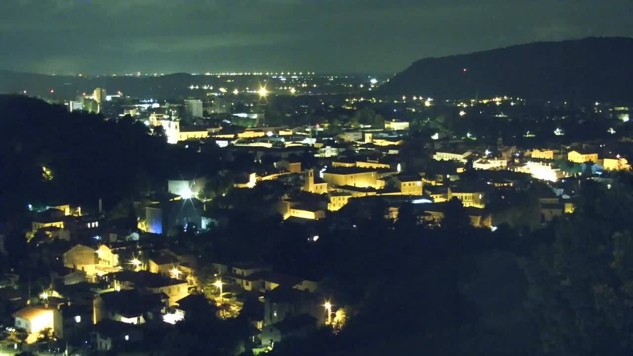 Nova Gorica in Gorica: Čudovit Razgled iz Frančiškanskega Samostana Kostanjevica