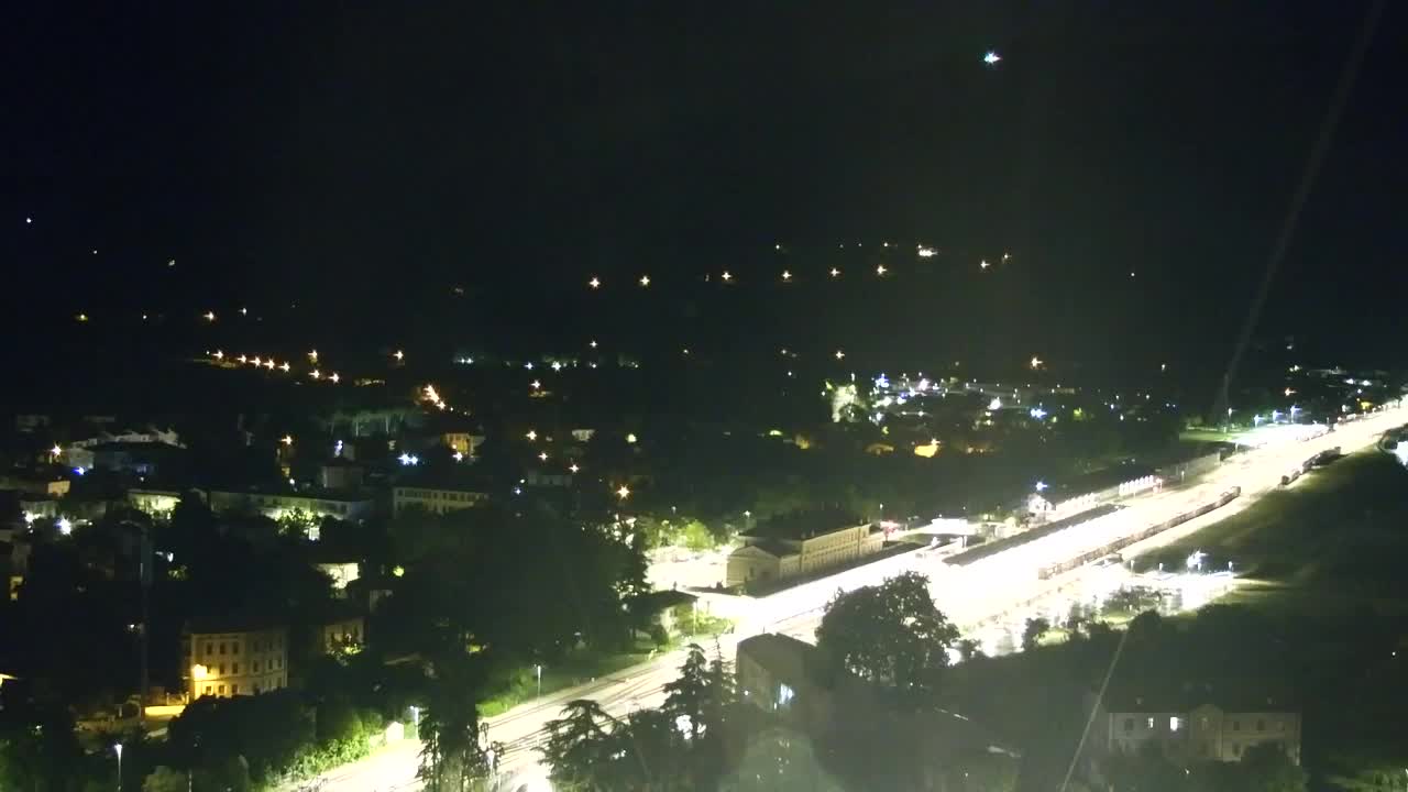 Nova Gorica in Gorica: Čudovit Razgled iz Frančiškanskega Samostana Kostanjevica