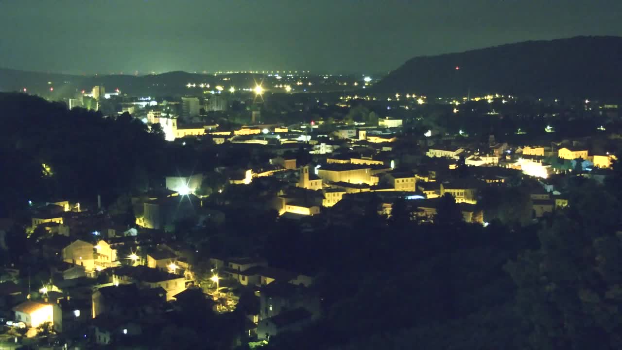 Nova Gorica i Gorica: Prekrasan Pogled iz Franjevačkog Samostana Kostanjevica