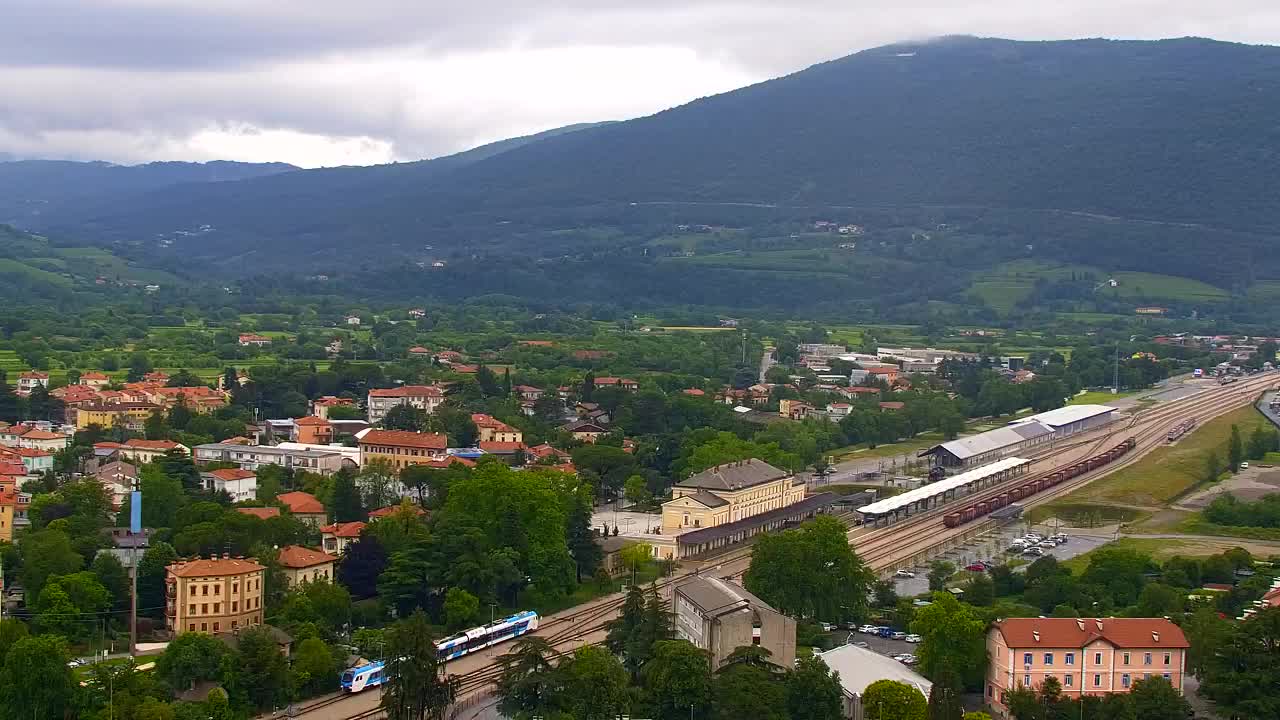 Nova Gorica in Gorica: Čudovit Razgled iz Frančiškanskega Samostana Kostanjevica
