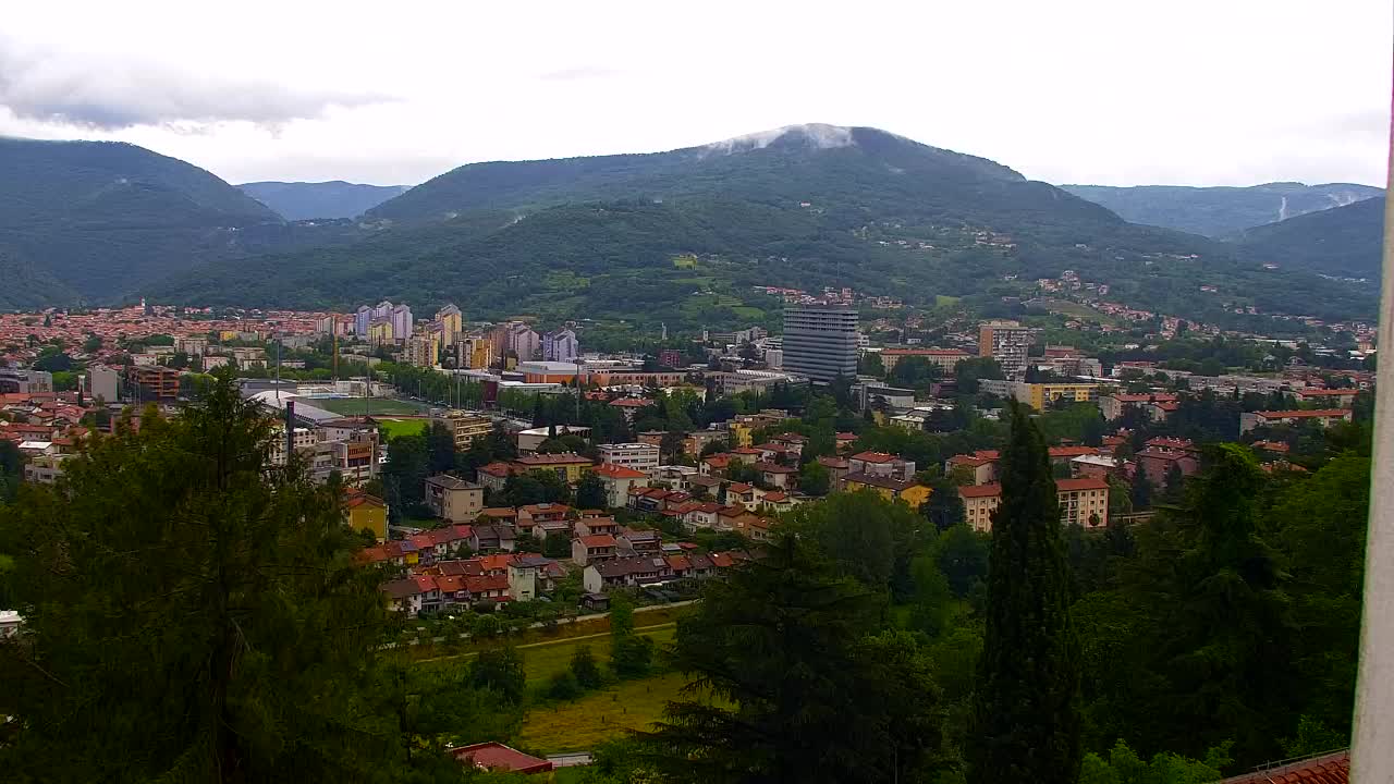 Nova Gorica in Gorica: Čudovit Razgled iz Frančiškanskega Samostana Kostanjevica